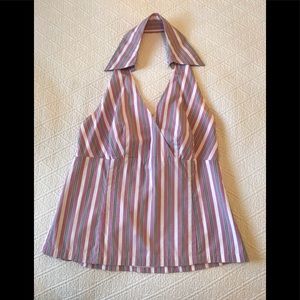 Ann Taylor Loft Halter Shirt Size 6